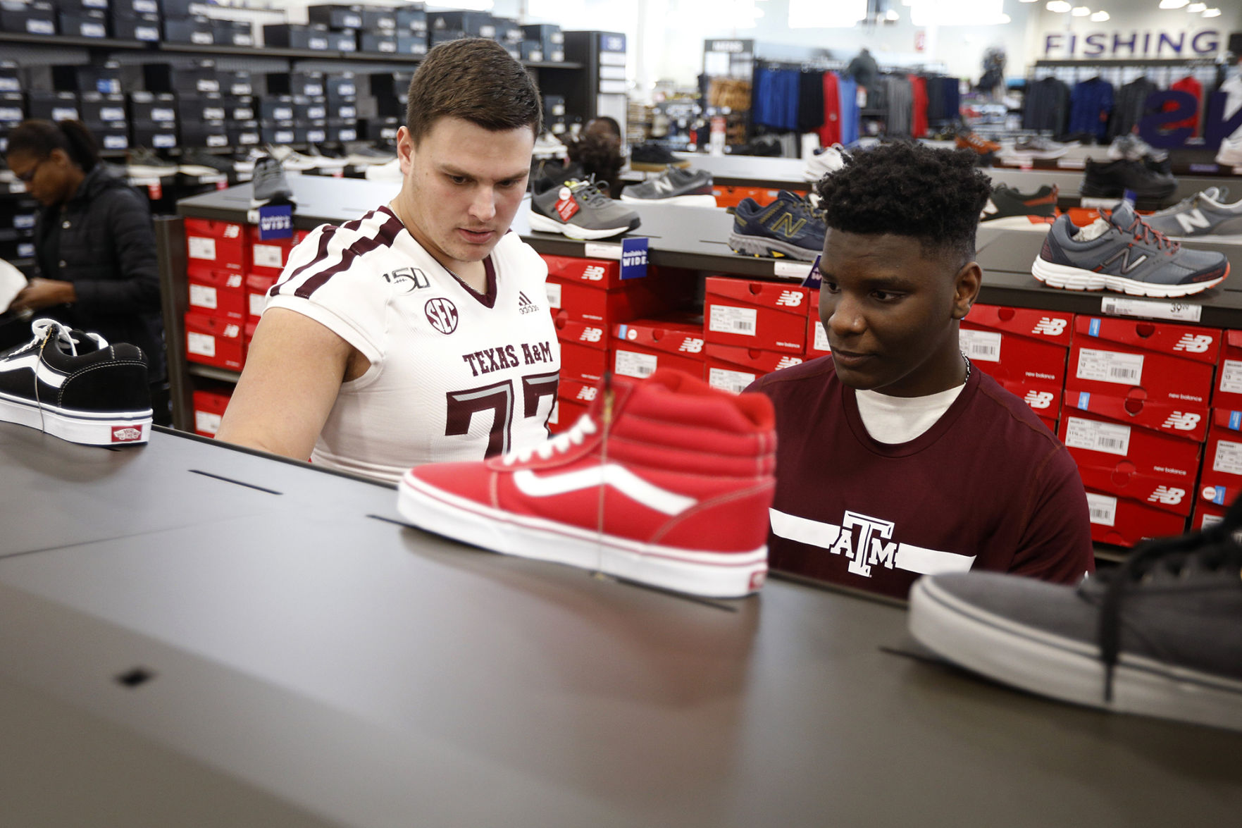 Texas Bowl shopping spree